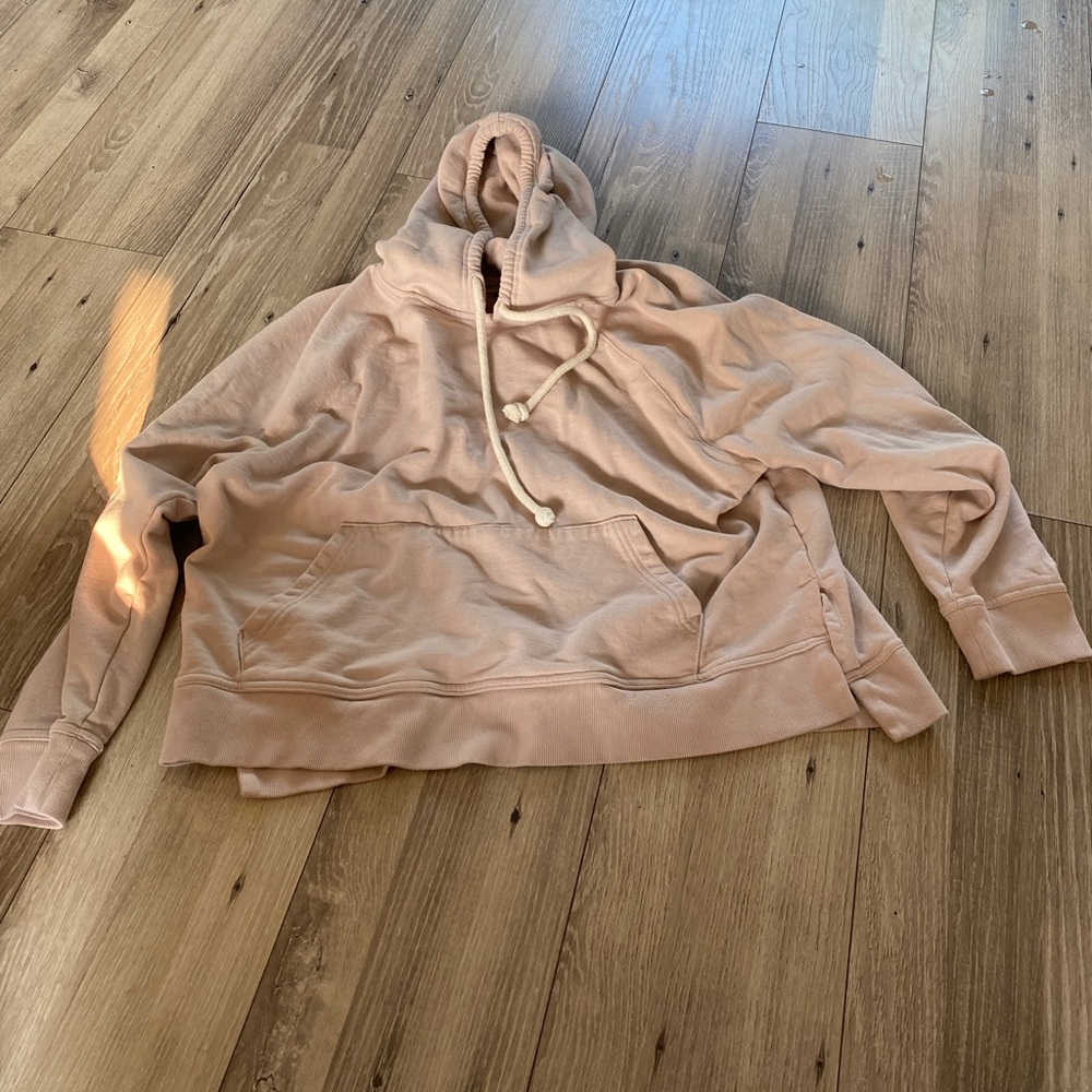 Mauve crop sweatshirt
